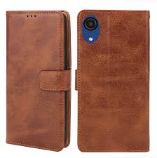 Delkin Smart Phone Leather Flip Cover for Samsung Galaxy A03